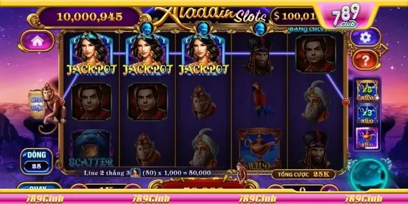 Aladdin 789Club với thế giới kỳ bí và phần thưởng cực kỳ hấp dẫn