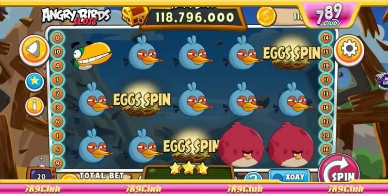 Cảm giác nổ hũ Angry Birds 789Club cực thú vị