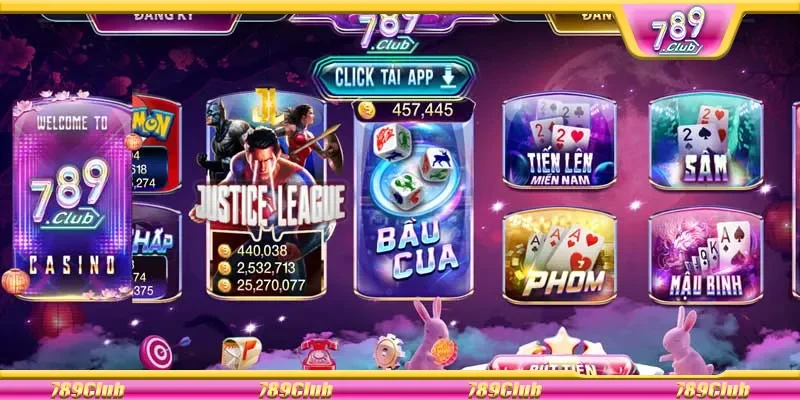 Bầu cua 789Club dễ chơi mà dễ trúng