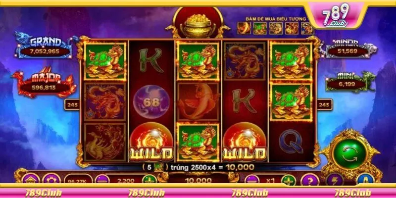 Lân hái lộc 789club phần thưởng may mắn trong những ngày đầu năm