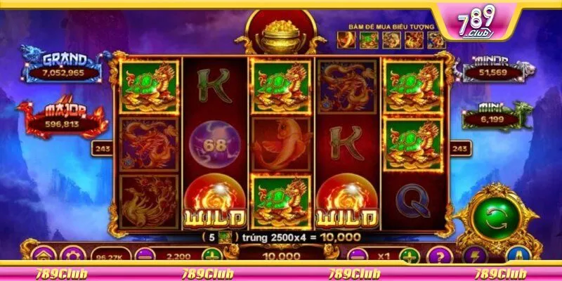 Mẹo chơi nhận jackpot trong Kho Tàng Ngũ Long 789Club