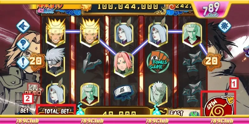 Các nhân vật nổi tiếng trong game nổ hũ Naruto 789Club