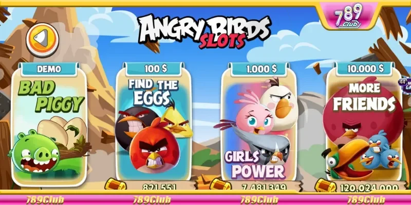 Chất lượng âm thanh siêu thực trong Angry birds 789club